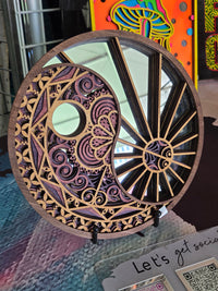 Yin-yang mirror